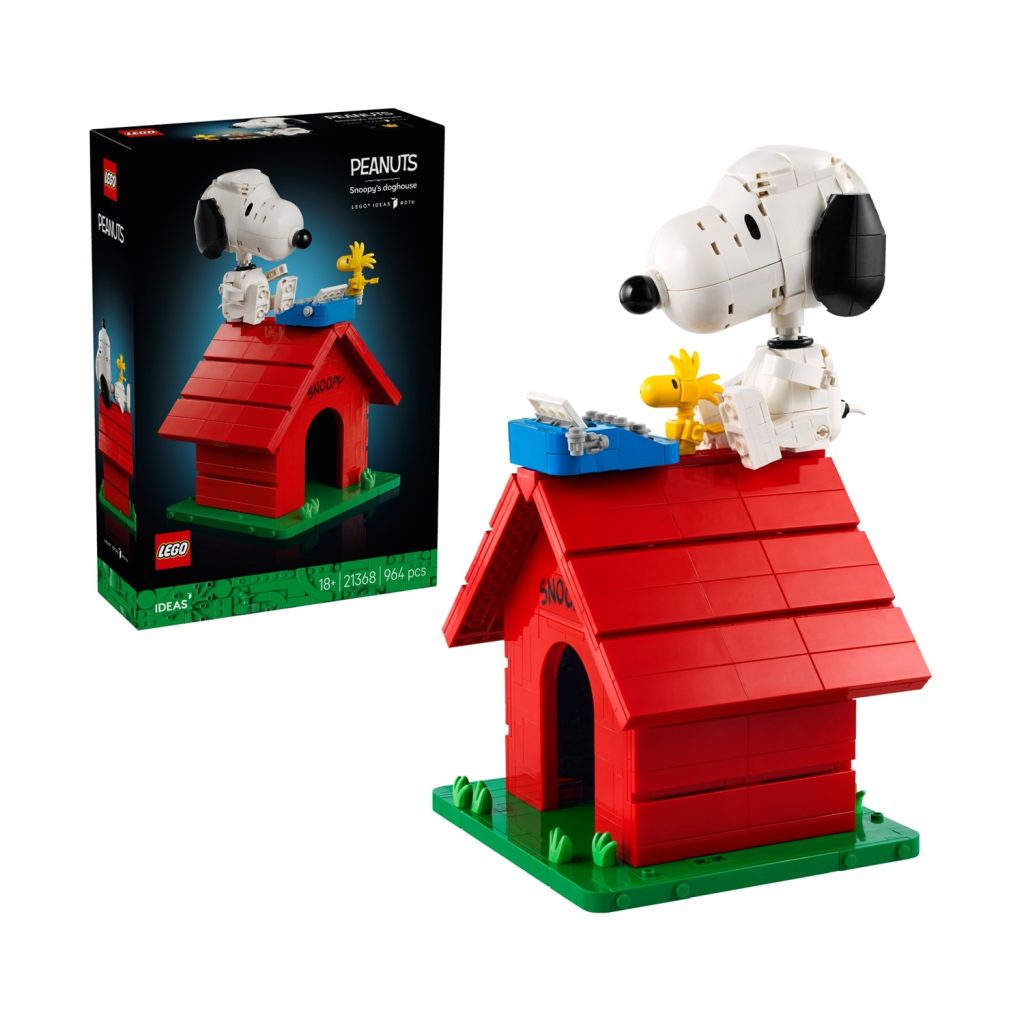 LEGO Ideas Peanuts: Snoopy’s Doghouse (21368)
