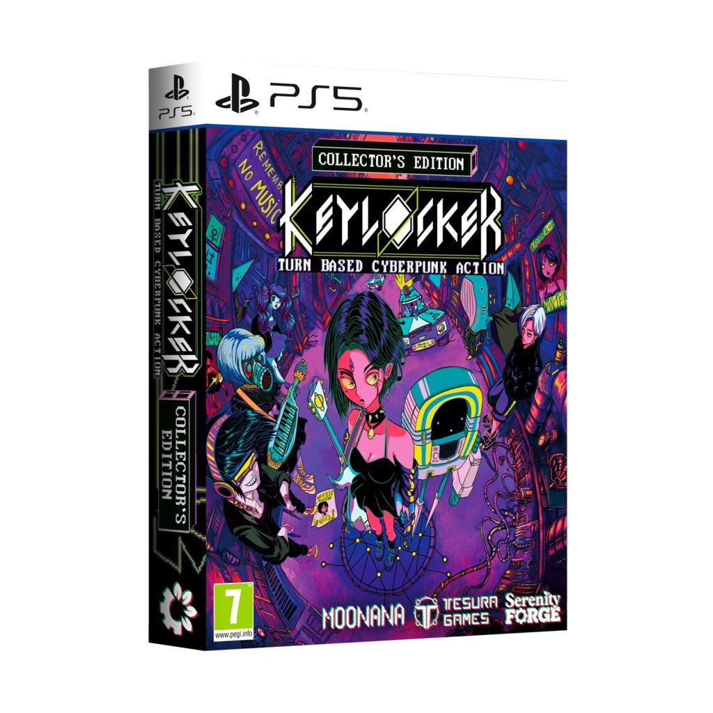 Keylocker:Turn Based Cyberpunk Action-Collector Edition (PS5)