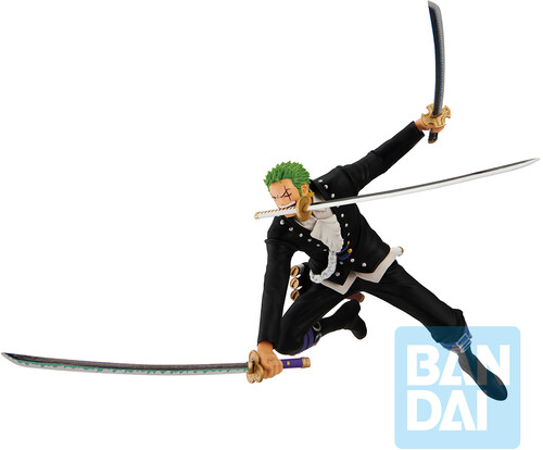 One Piece Film Red More Beat Roronoa Zoro Ichibansho figure 11 cm