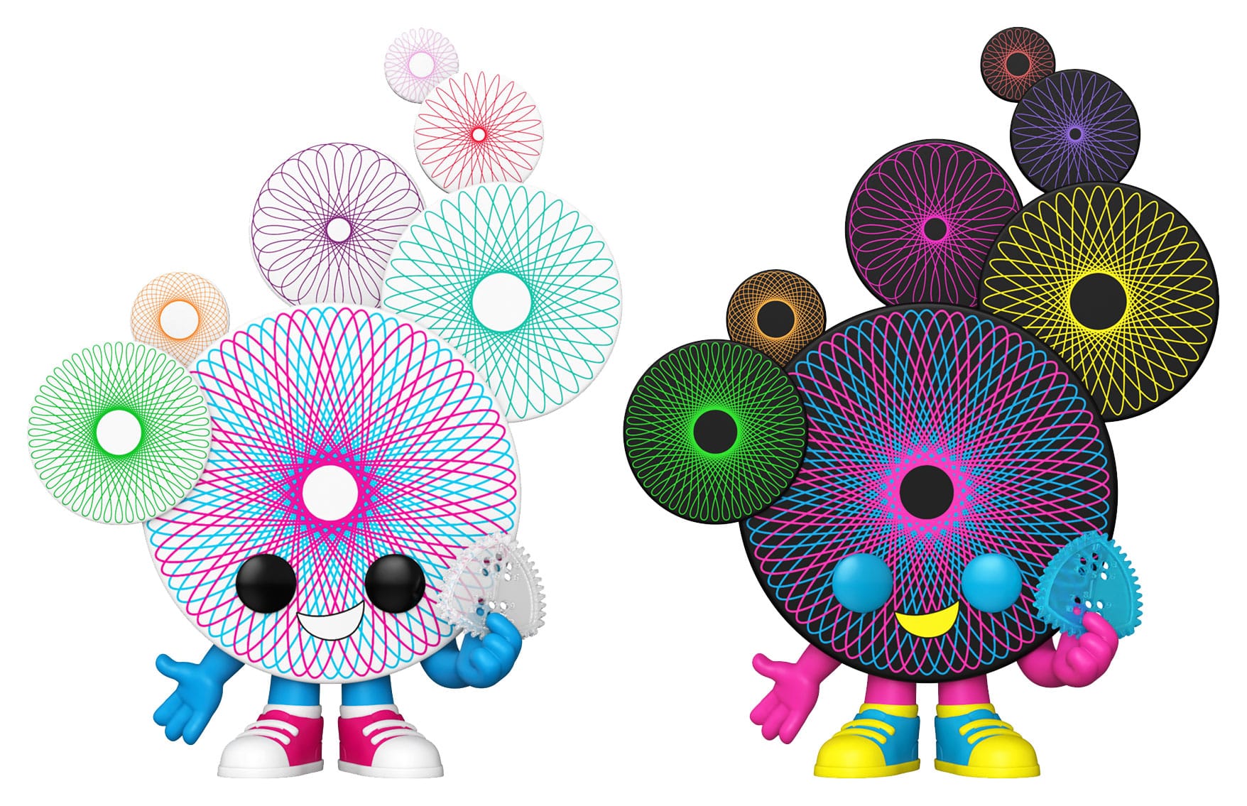 Spirograph POP! Games Vinyl Figures Spirograph w/Chase 9 cm Assortment (6)
