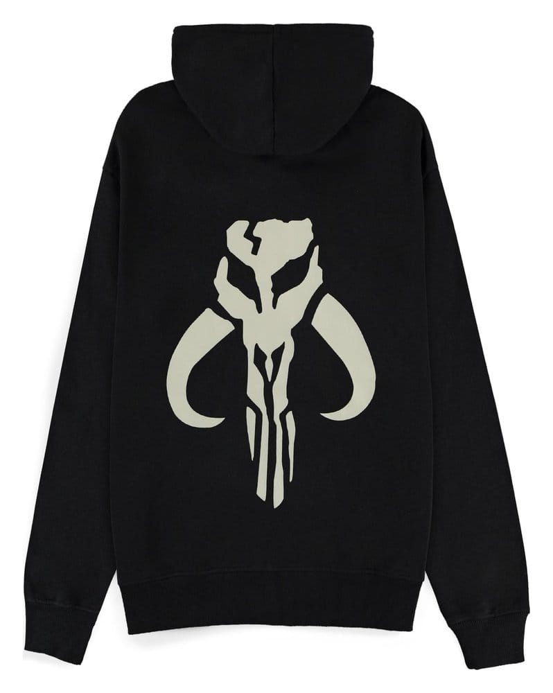 Star Wars: The Mandalorian & Grogu Zipper Hoodie Mythosaur skull Size XXL