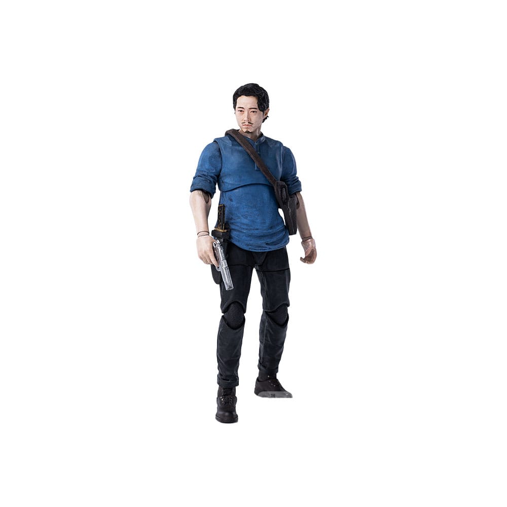 The Walking Dead Exquisite Mini Series  Actionfigur 1/18 Glenn 11 cm