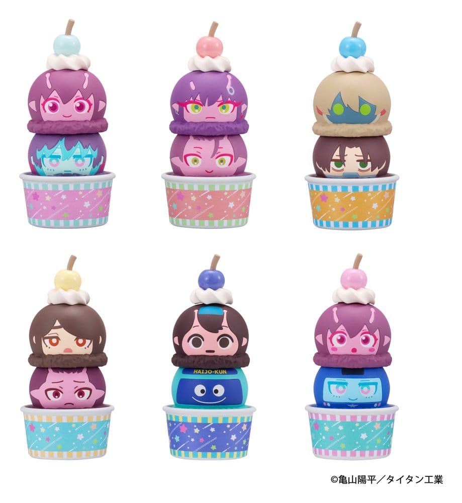 Milky Subway The Galactic Limited Express Tsumichen Stack up & Change Minifigures 8-Pack (with gift)