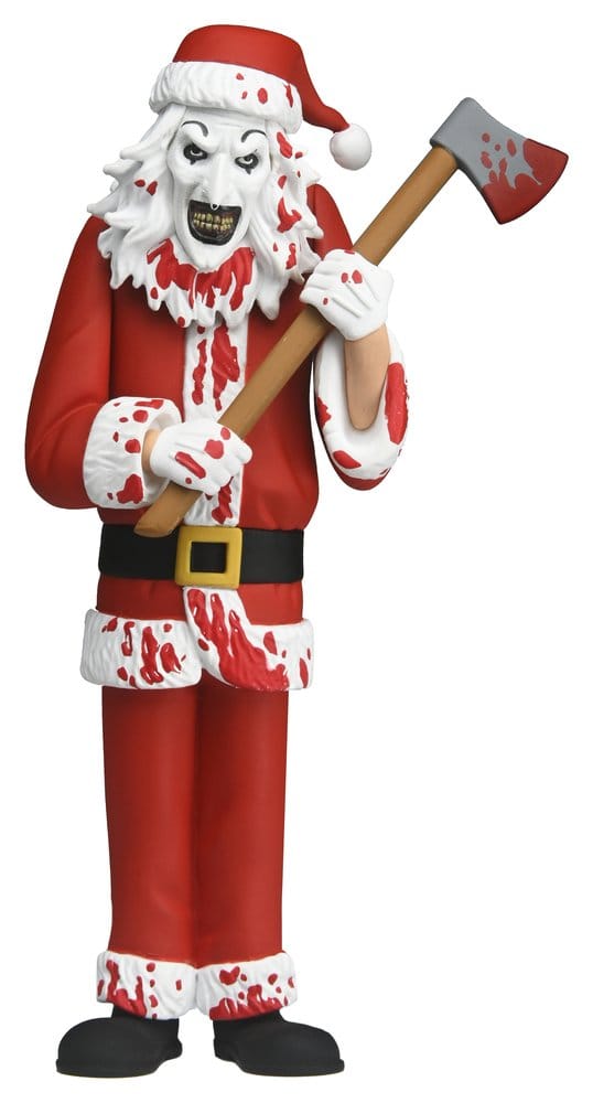 Terrifier 3 Toony Terrors Action Figure Santa Suit Art the Clown (Bloody Version) 15 cm