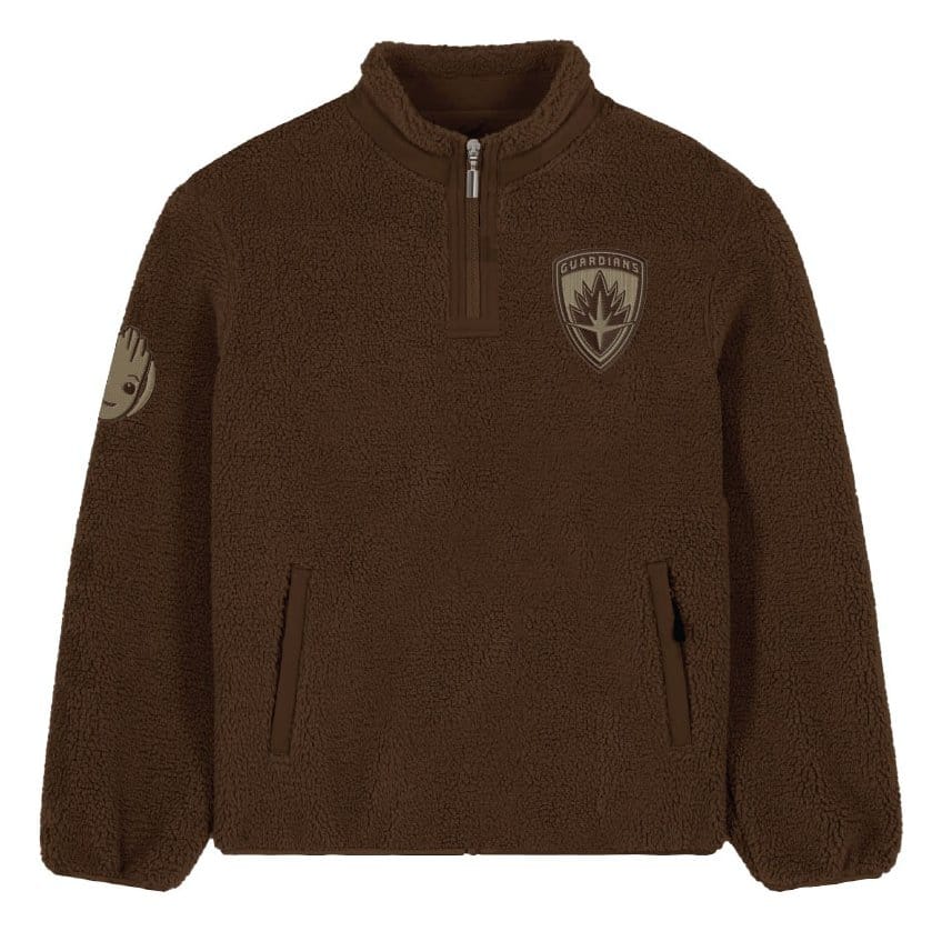 Guardians of the Galaxy Sherpa Jacket I Am Groot Size XL