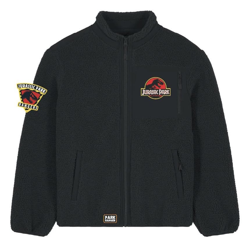 Jurassic Park Sherpa Jacket Logo Size L