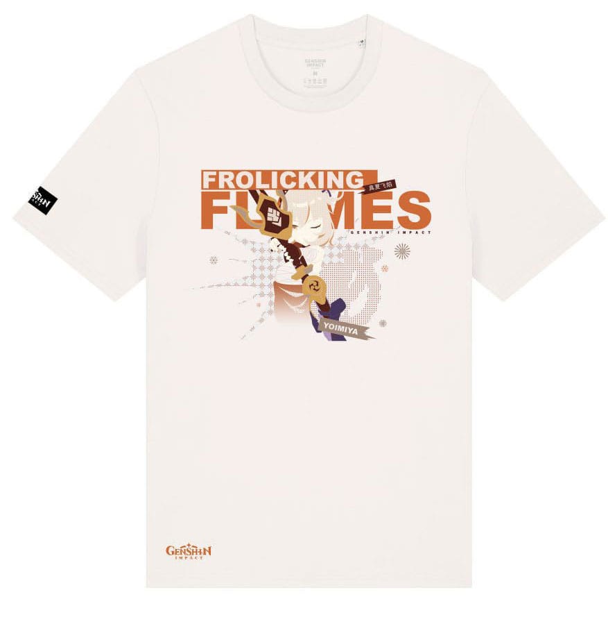 Genshin Impact T-Shirt Yoimiya Frolicking Flames Size L