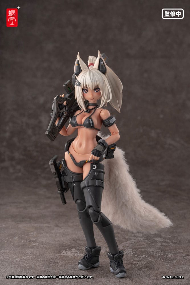 Original Character Action Figure Kit 1/12 RA-04 Kitsunebi Senki Honoka Swimsuit Ver. 15 cm