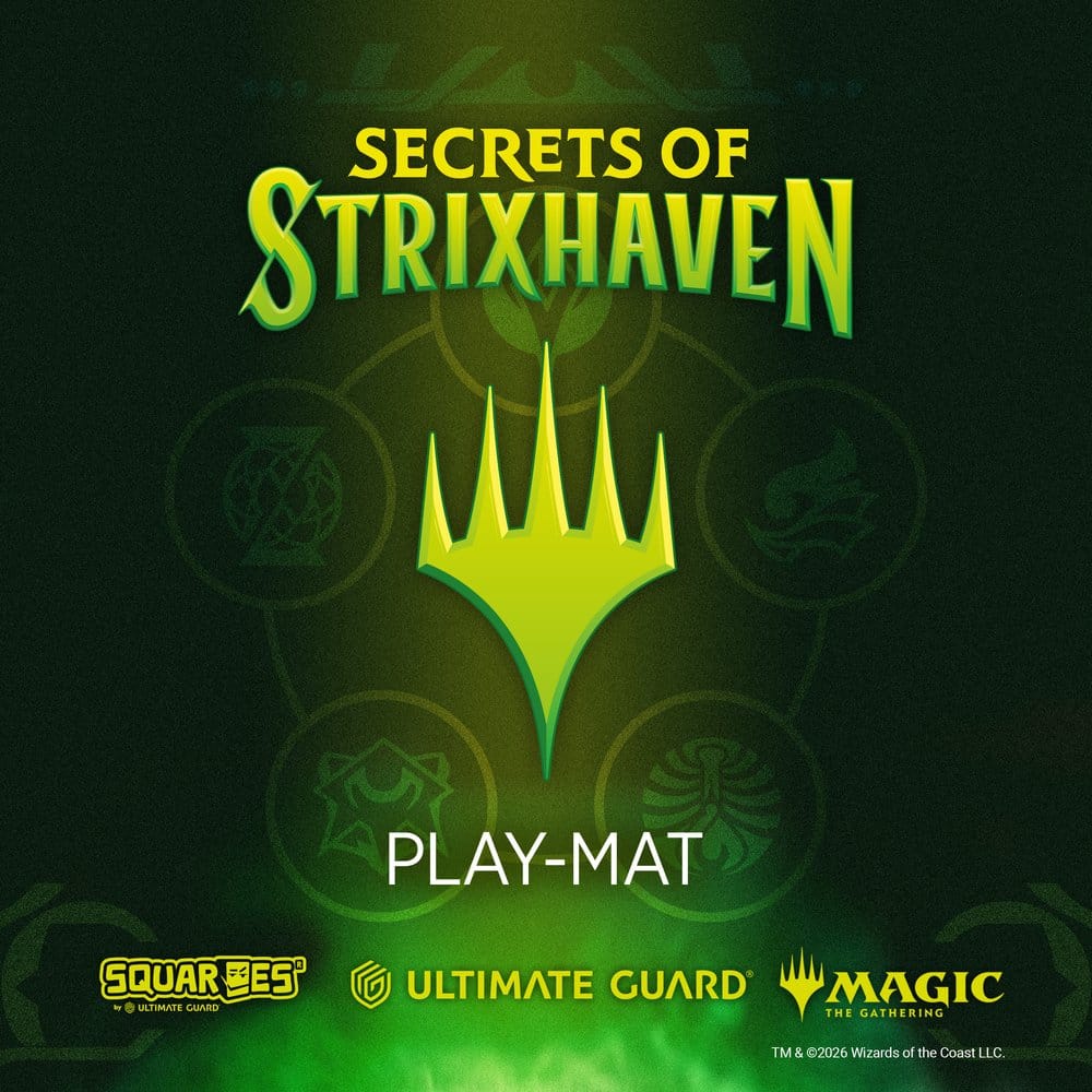 Ultimate Guard Play-Mat Magic: The Gathering "Secrets of Strixhaven" - Red Rare (Alternate Art)