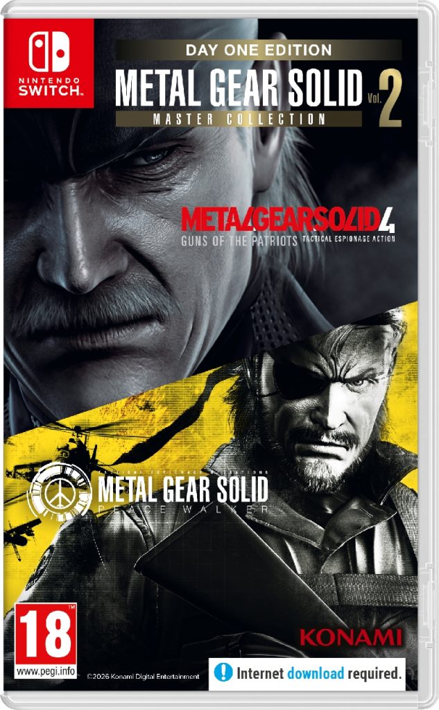 METAL GEAR SOLID MASTER COLLECTION VOL 2 D1 EDITION (NS)