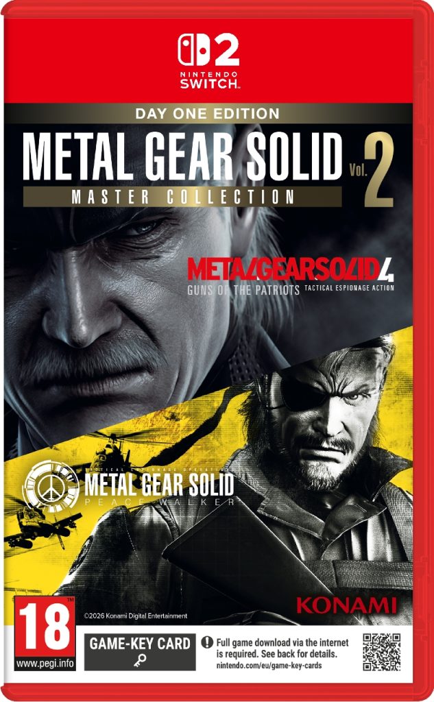 METAL GEAR SOLID MASTER COLLECTION VOL 2 D1 EDITION (GAME KEY CARD) (NS2)