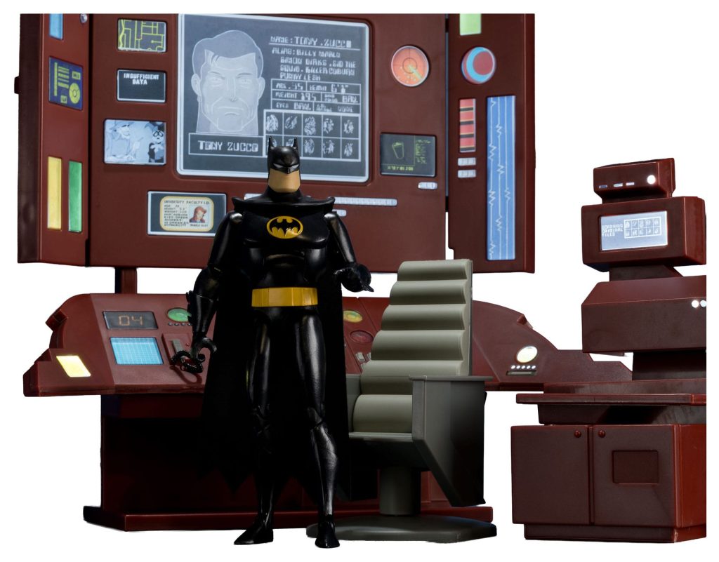 Batman: The Animated Series DC Direct Playset The Batcave Gold Label