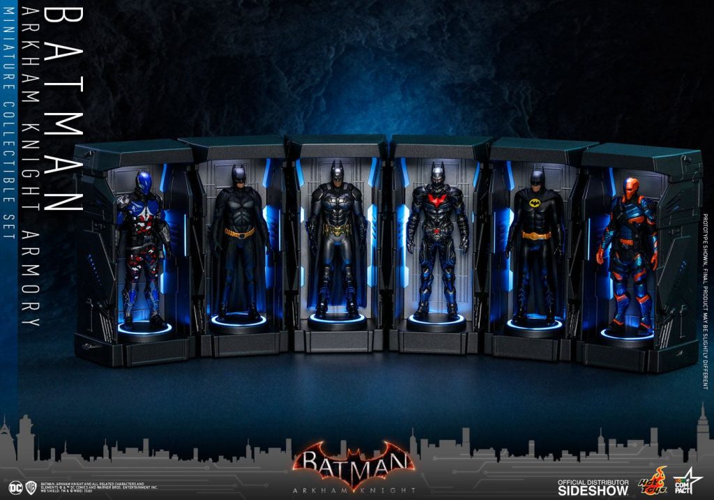 Batman: Arkham Knight Miniature Collectible Set Armory 12 cm