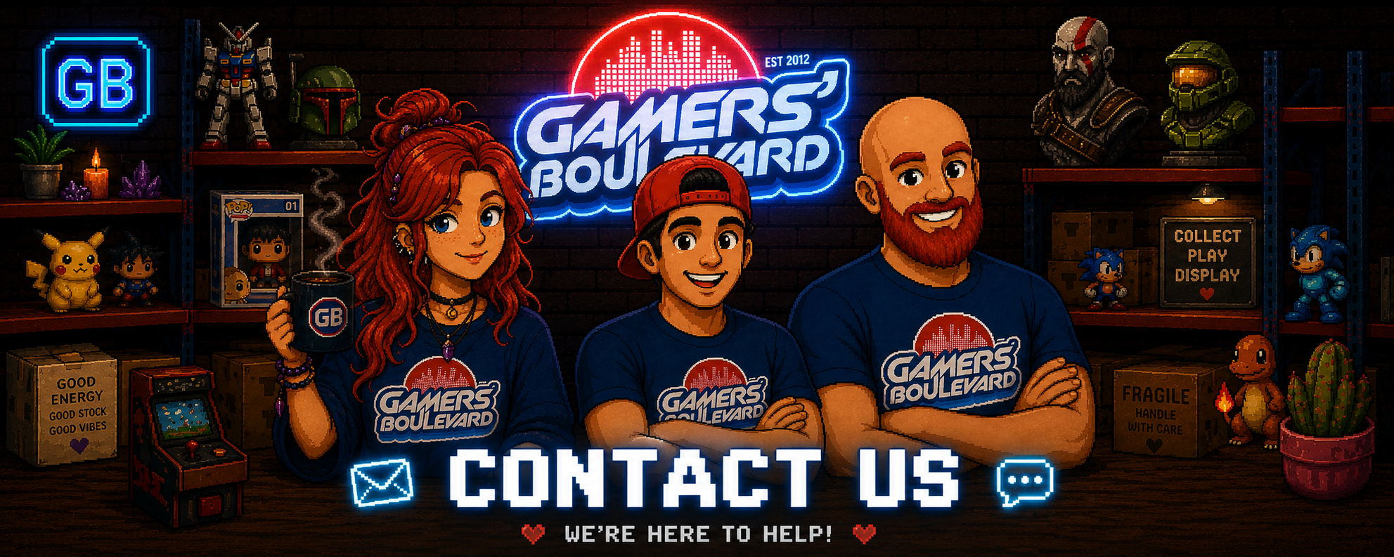 Gamers Boulevard Contact