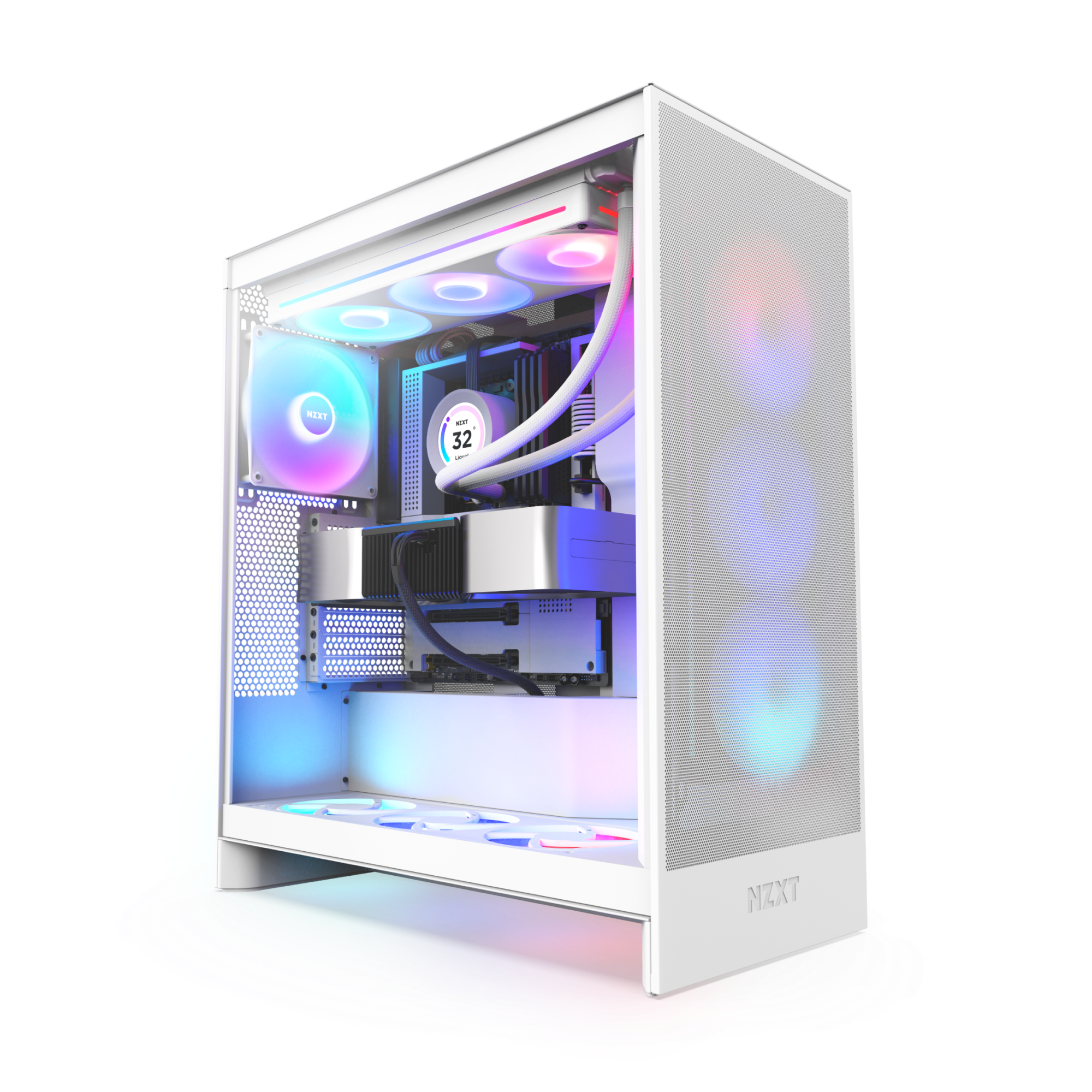 NZXT H7 Flow RGB 2024 White
