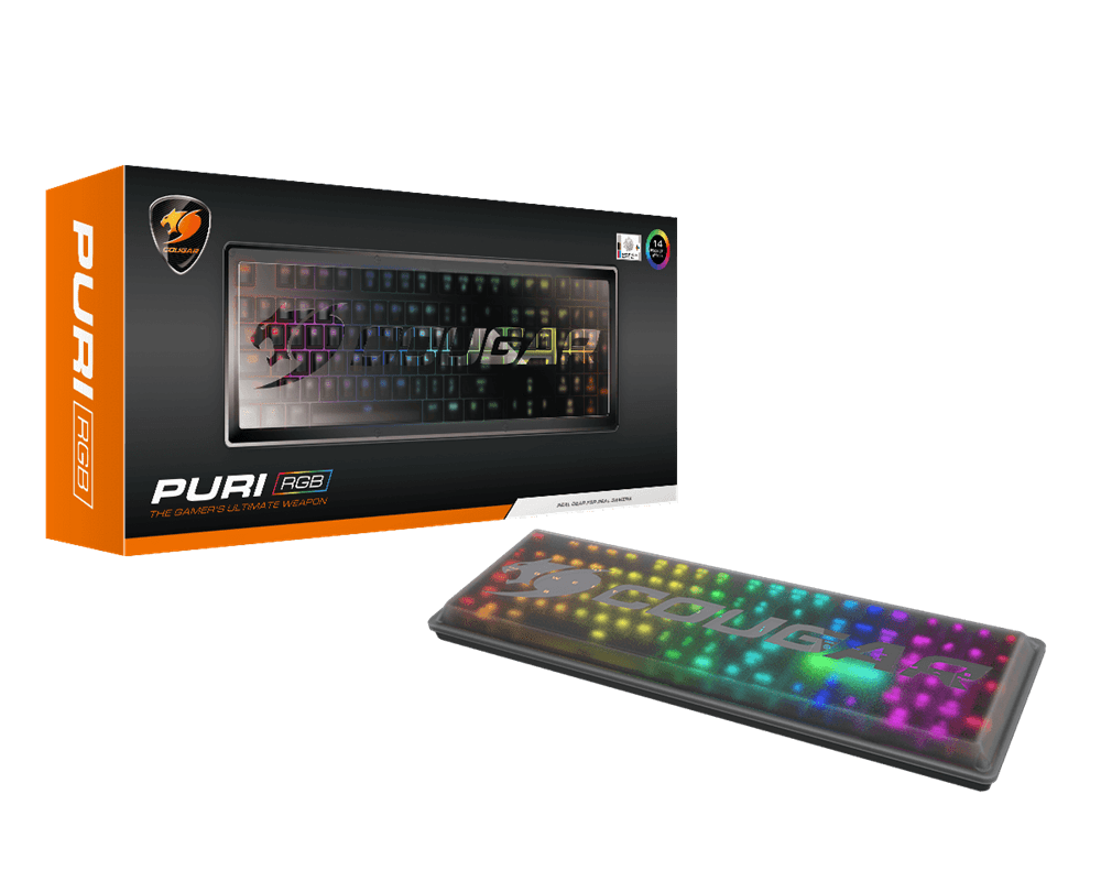 Cougar PURI RGB (RED SWITCH)