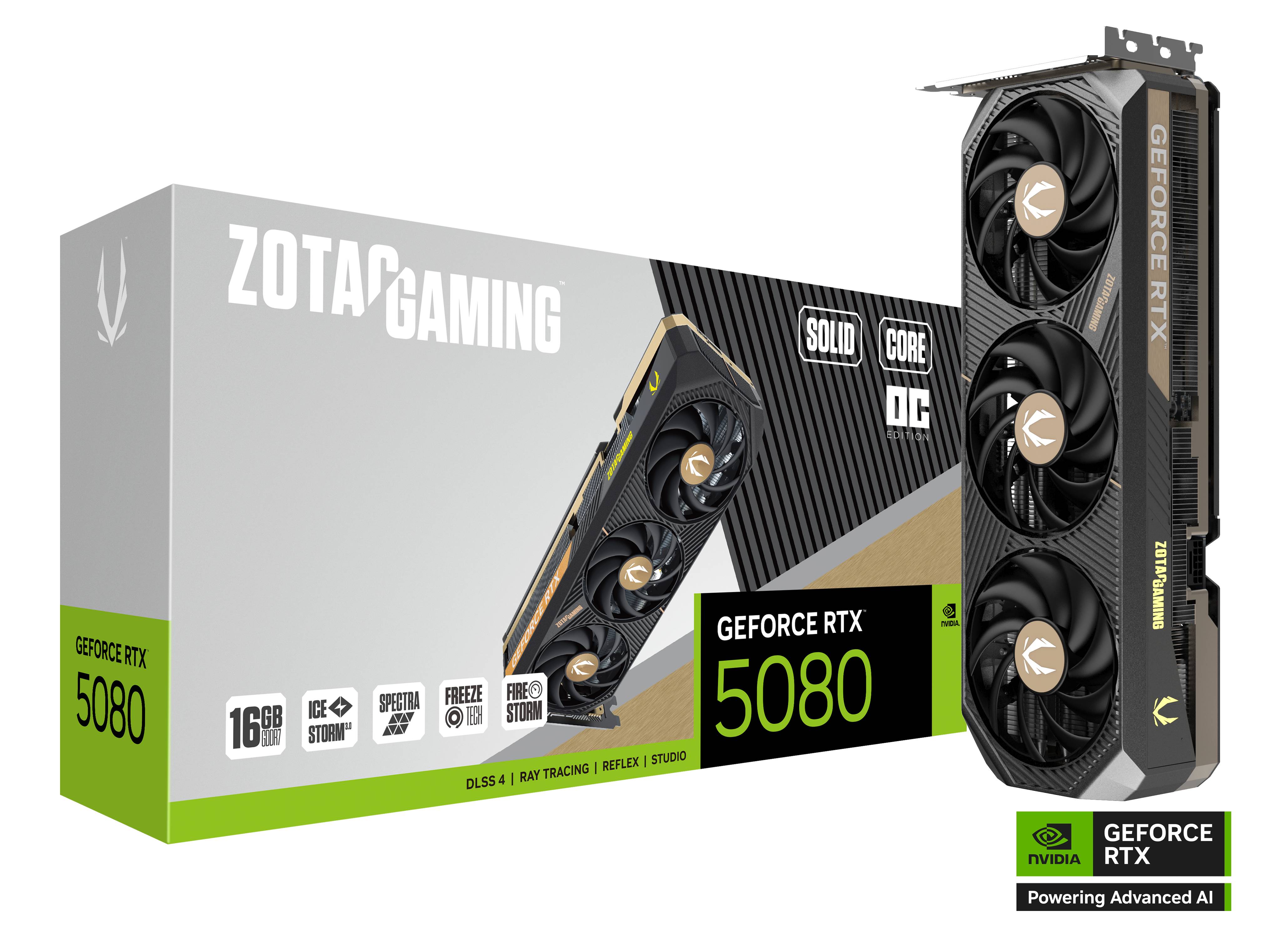 Zotac GeForce RTX 5080 SOLID CORE OC