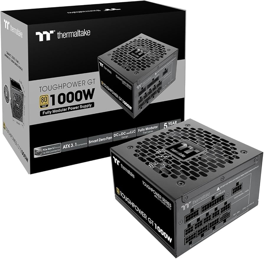 Thermaltake Toughpower GT 1000W ATX3.1 GEN5 80+ Gold