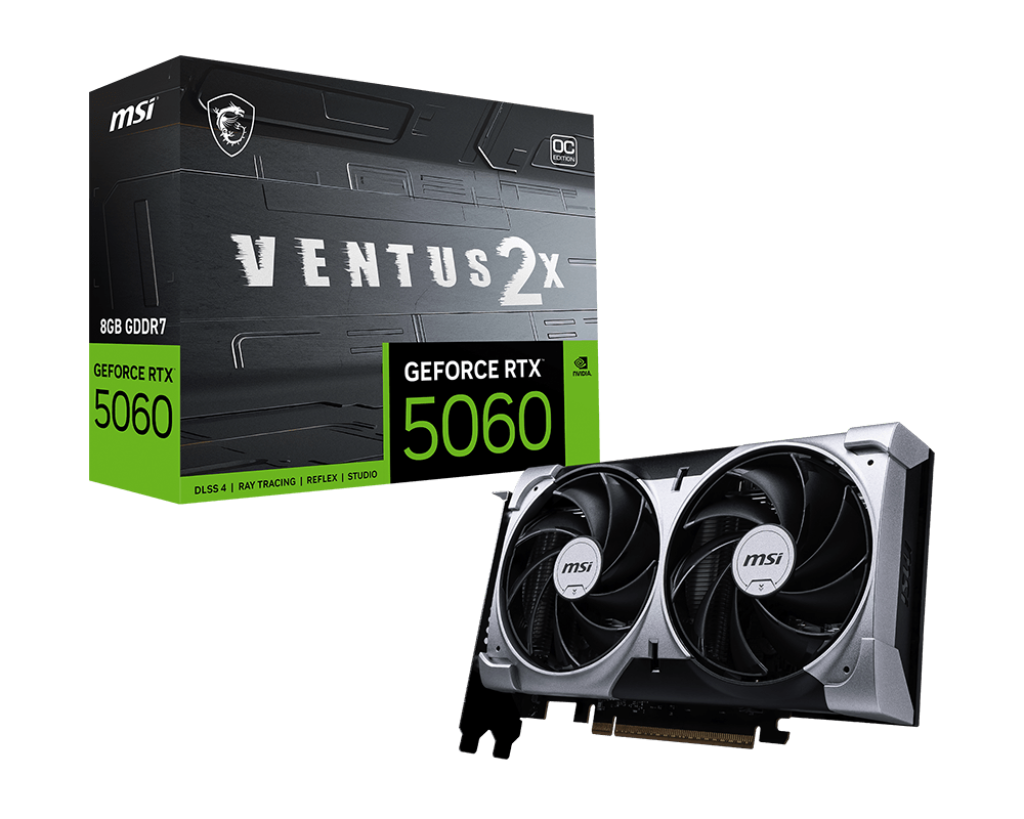 MSI RTX 5060 VENTUS 2X OC 8GB