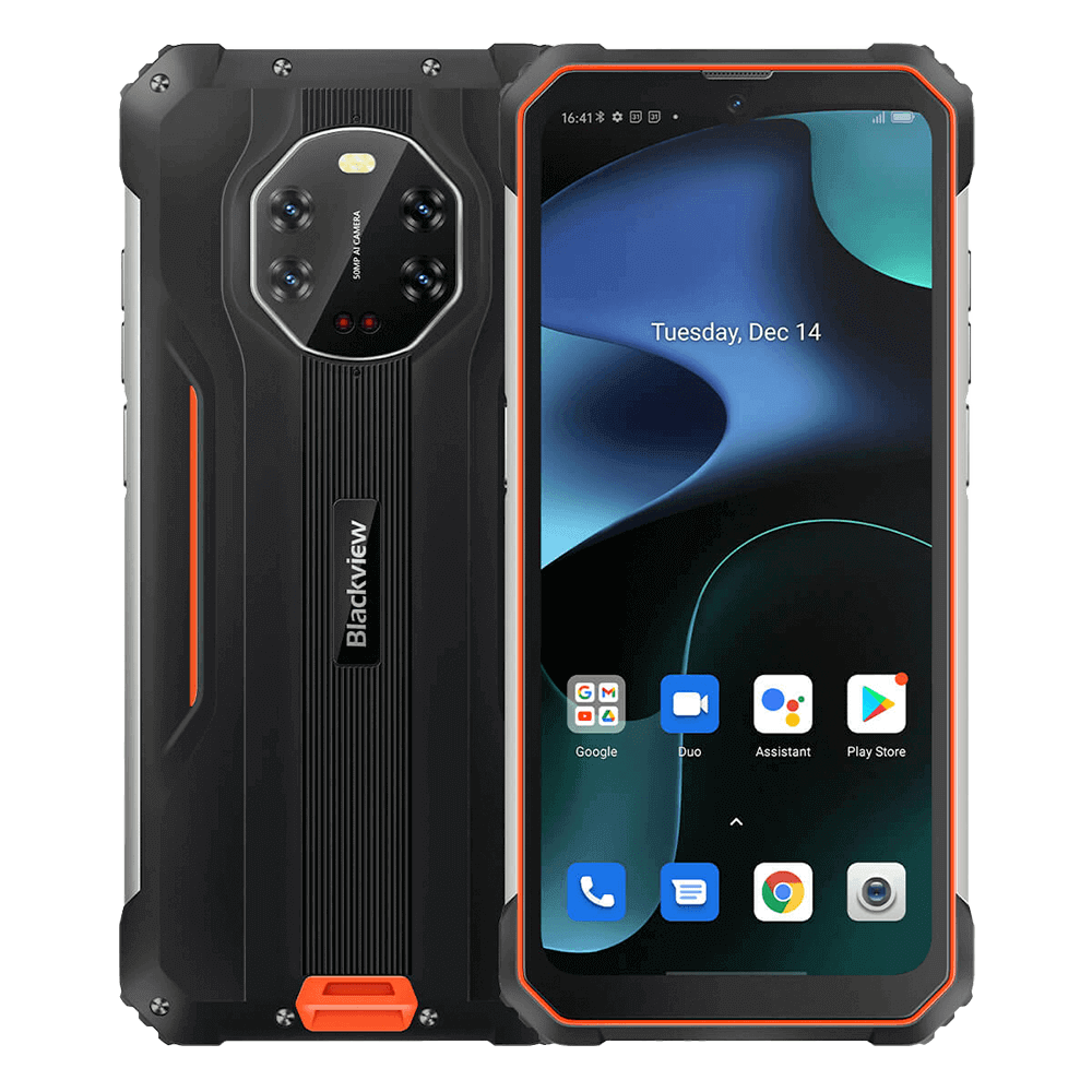 Blackview BV8800 Rugged phone black/orange