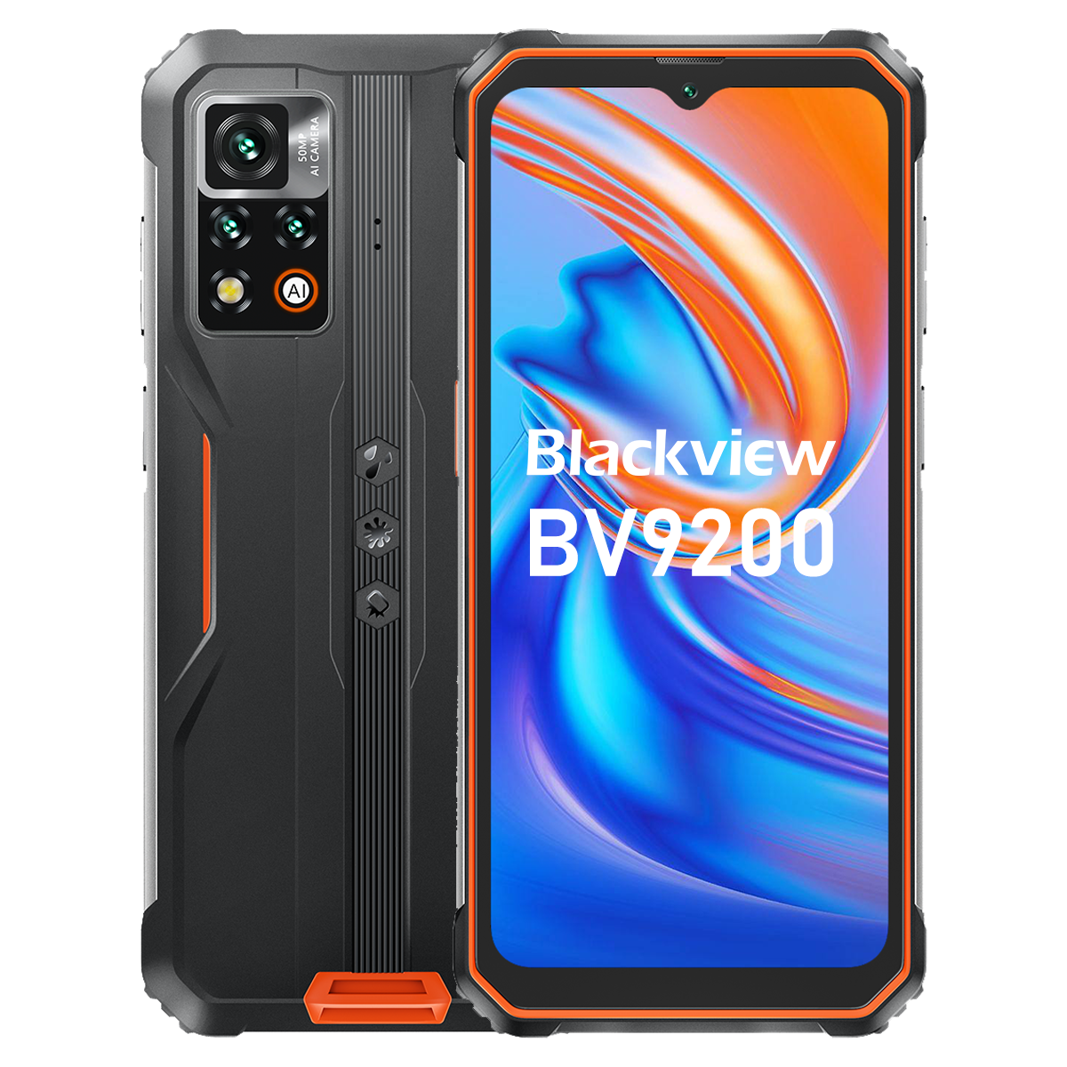 Blackview BV9200 Rugged phone black/orange