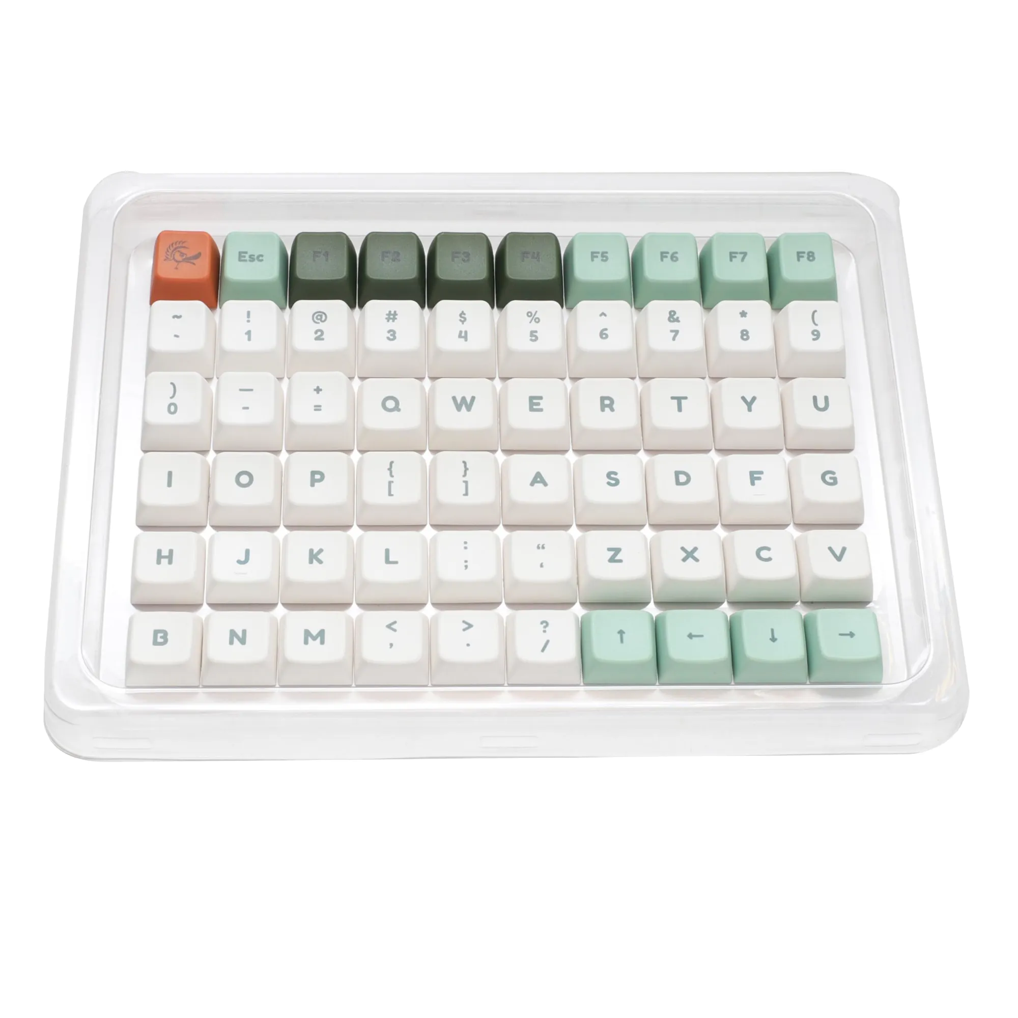 Ducky Dino keycap set/ US/ PBT/ Dye-sub/ MDA profile Keycaps
