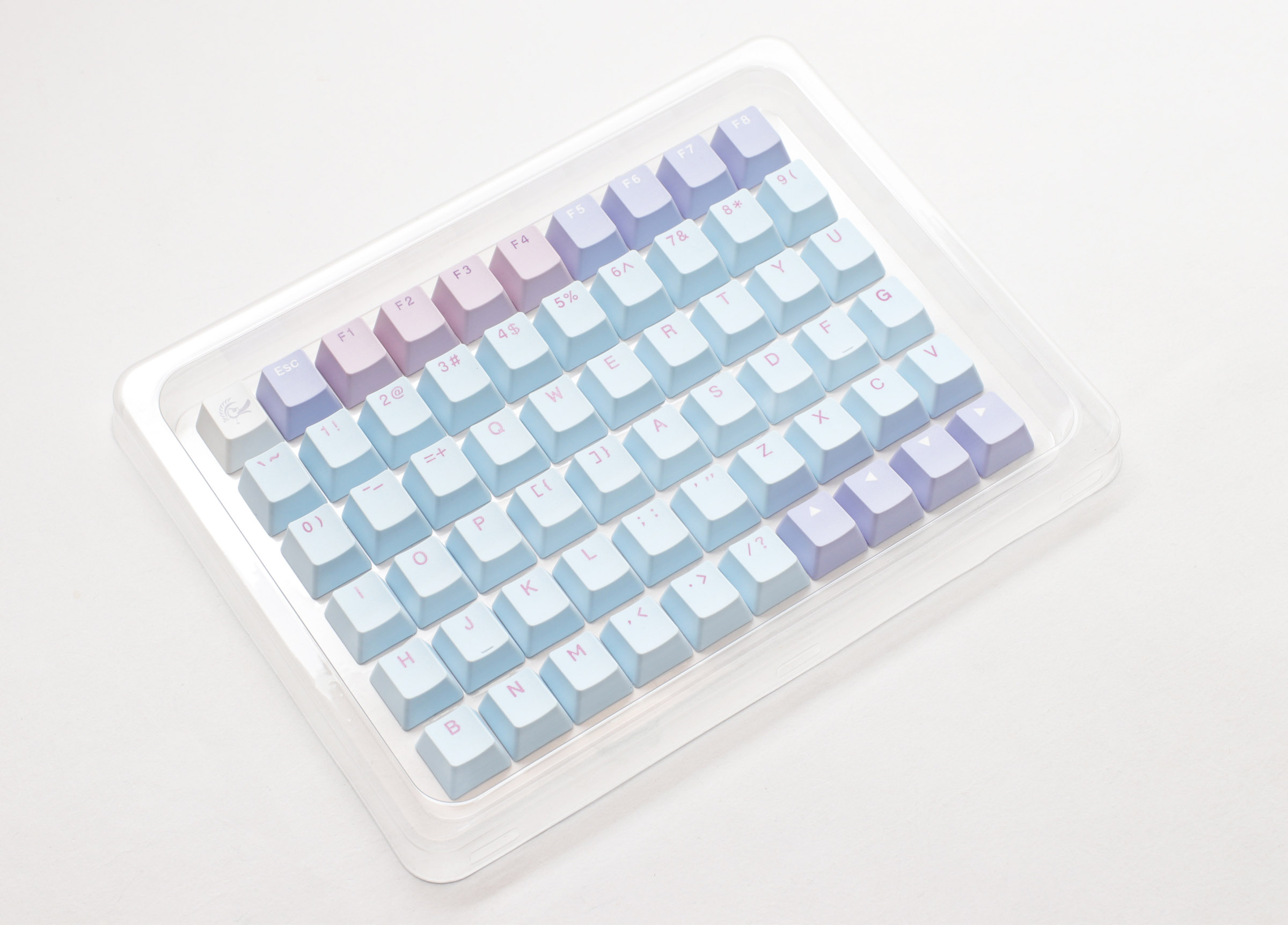 Ducky Macaron keycap set/ US/ PBT/ Seamless double shot/ OEM profile Keycaps