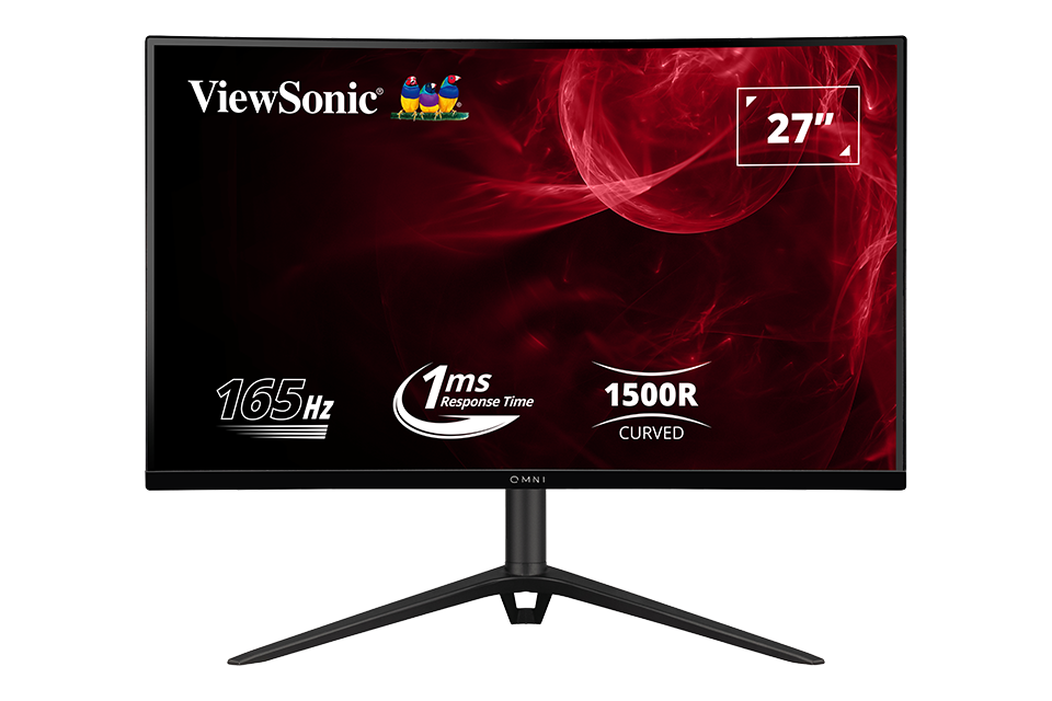 VIEWSONIC 27 165Hz 1500R Curved Gaming Monitor VX2718-PC-mhdj