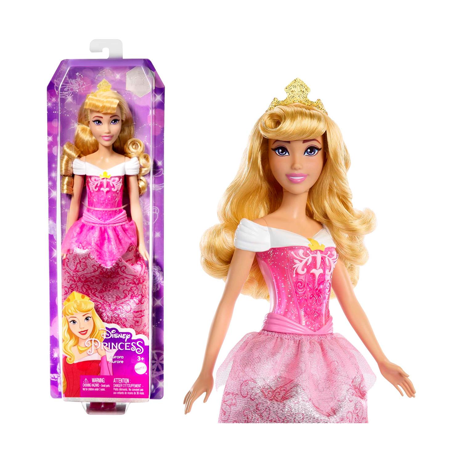Mattel Disney: Princess - Aurora Sleeping Beauty Posable Fashion Doll (HLW09)
