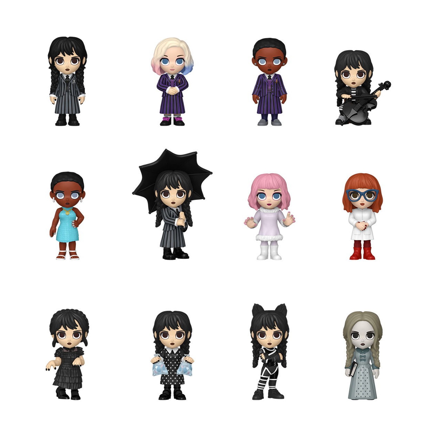 Funko Mystery Minis: Wednesday (Blind Box/Random) Vinyl Figures