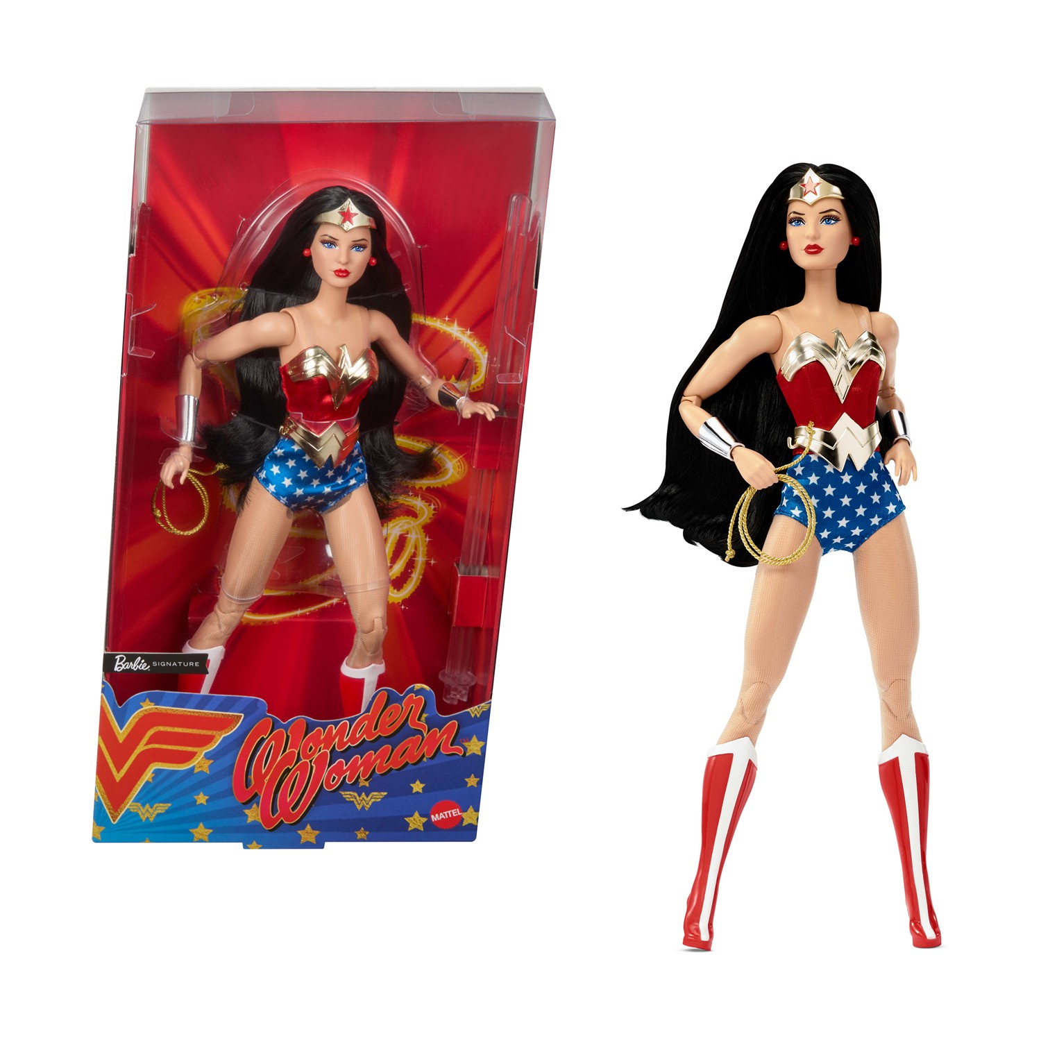 Mattel Barbie Signature: DC - Wonder Woman Doll (JBJ36)
