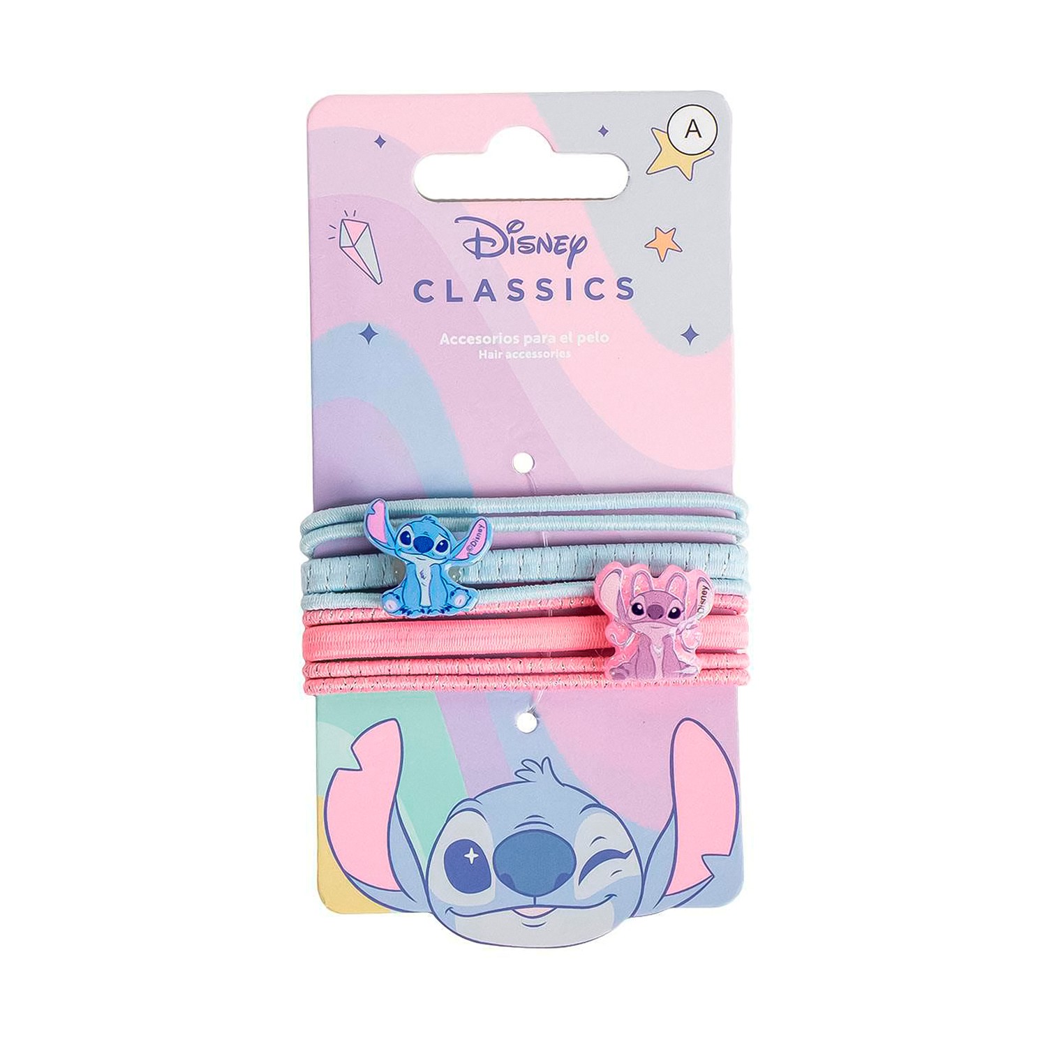 Cerda Beauty Disney: Lilo & Stitch - Stitch - Hair Tie (8pcs) (2500003063)