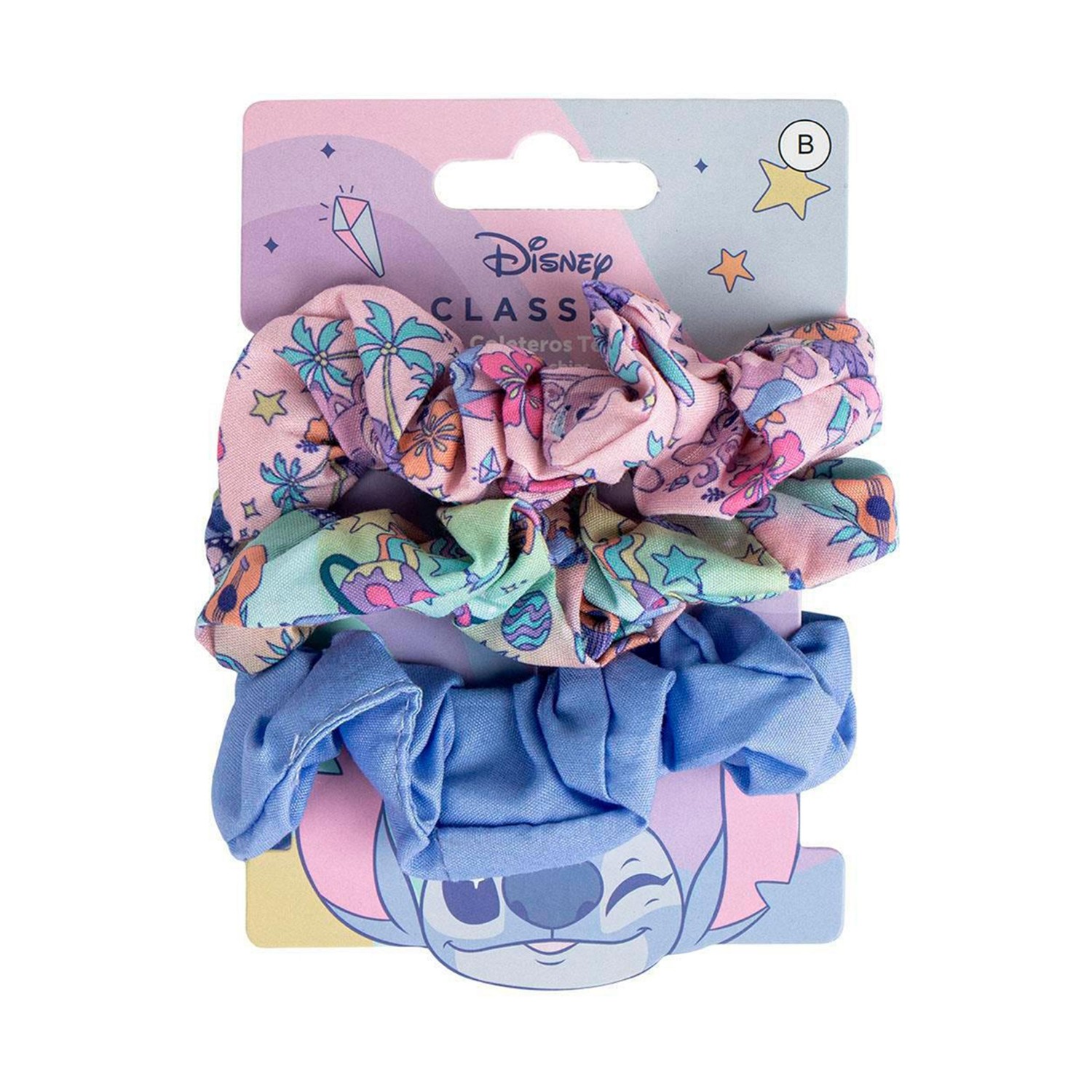 Cerda Beauty Disney: Lilo & Stitch - Stitch - Scrunchies (3pcs) (2500003081)