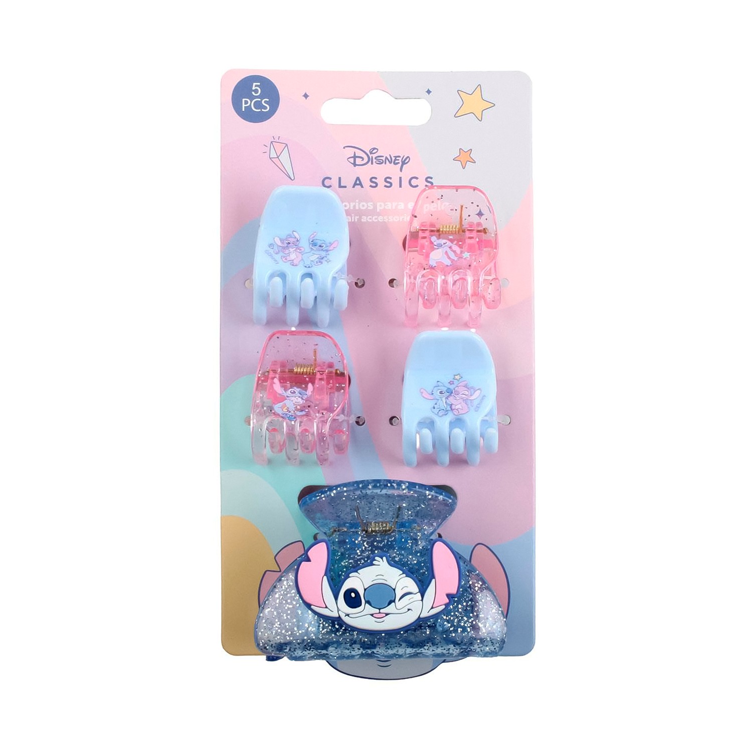 Cerda Beauty Disney: Stitch - Hair Accessories (5pcs) (2500003685)