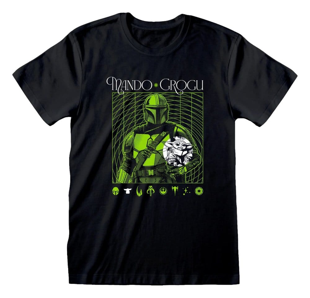 Star Wars The Mandalorian T-Shirt Handover Green