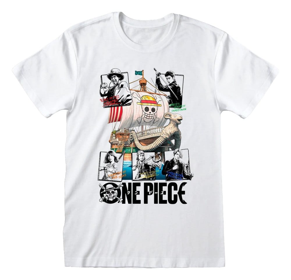 One Piece T-Shirt Merry Go Call Outs Size S