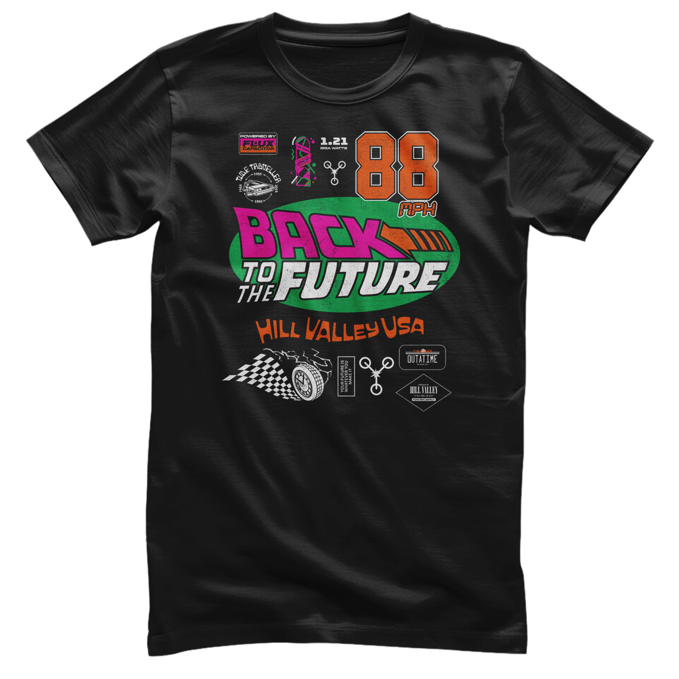 Back To The Future Icons T-Shirt