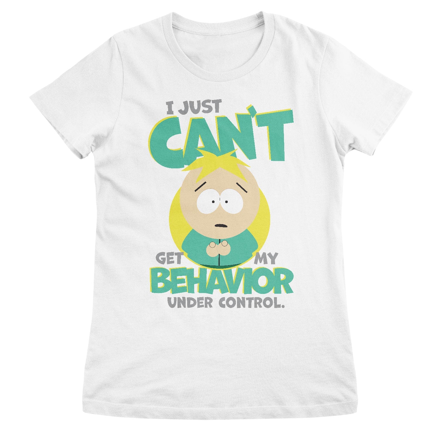 Can't Get My Behavior Under Control Girly Tee