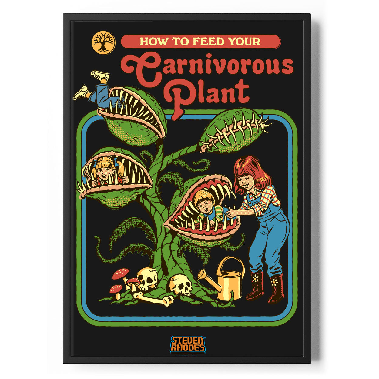 Carnivorous Plant Poster Standard
