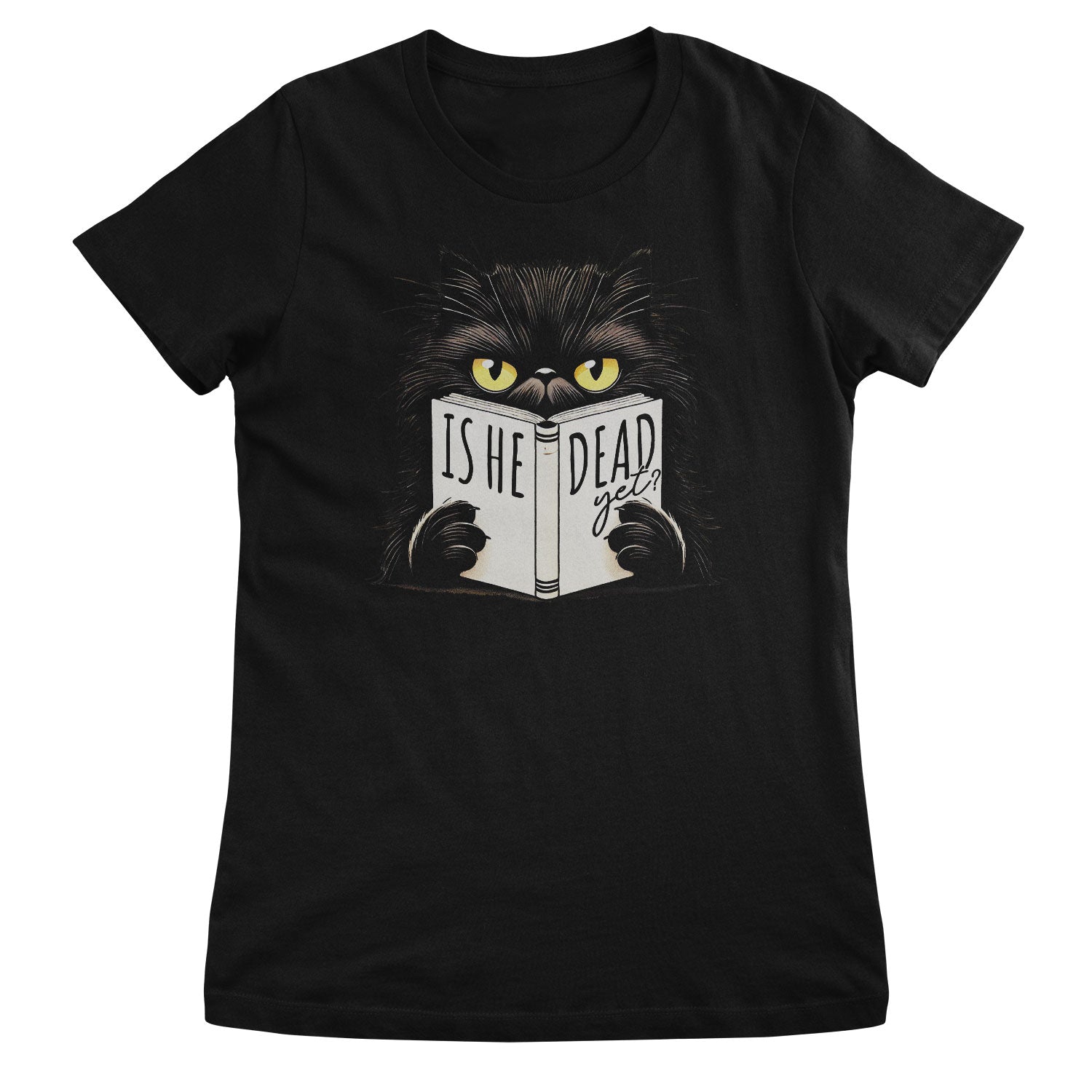 Cat - Is He Dead Yet Girly Top