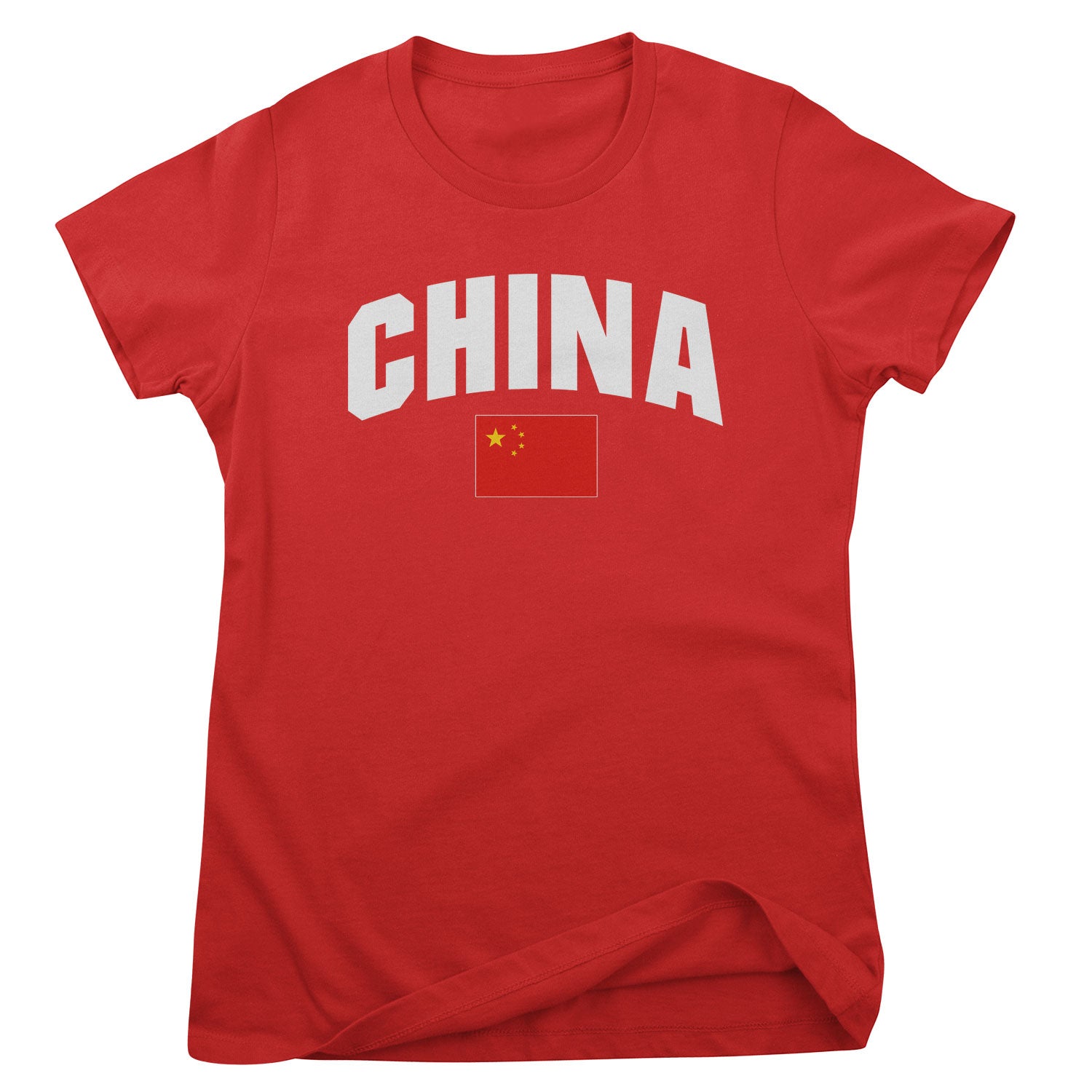 China Flag Girly Tee