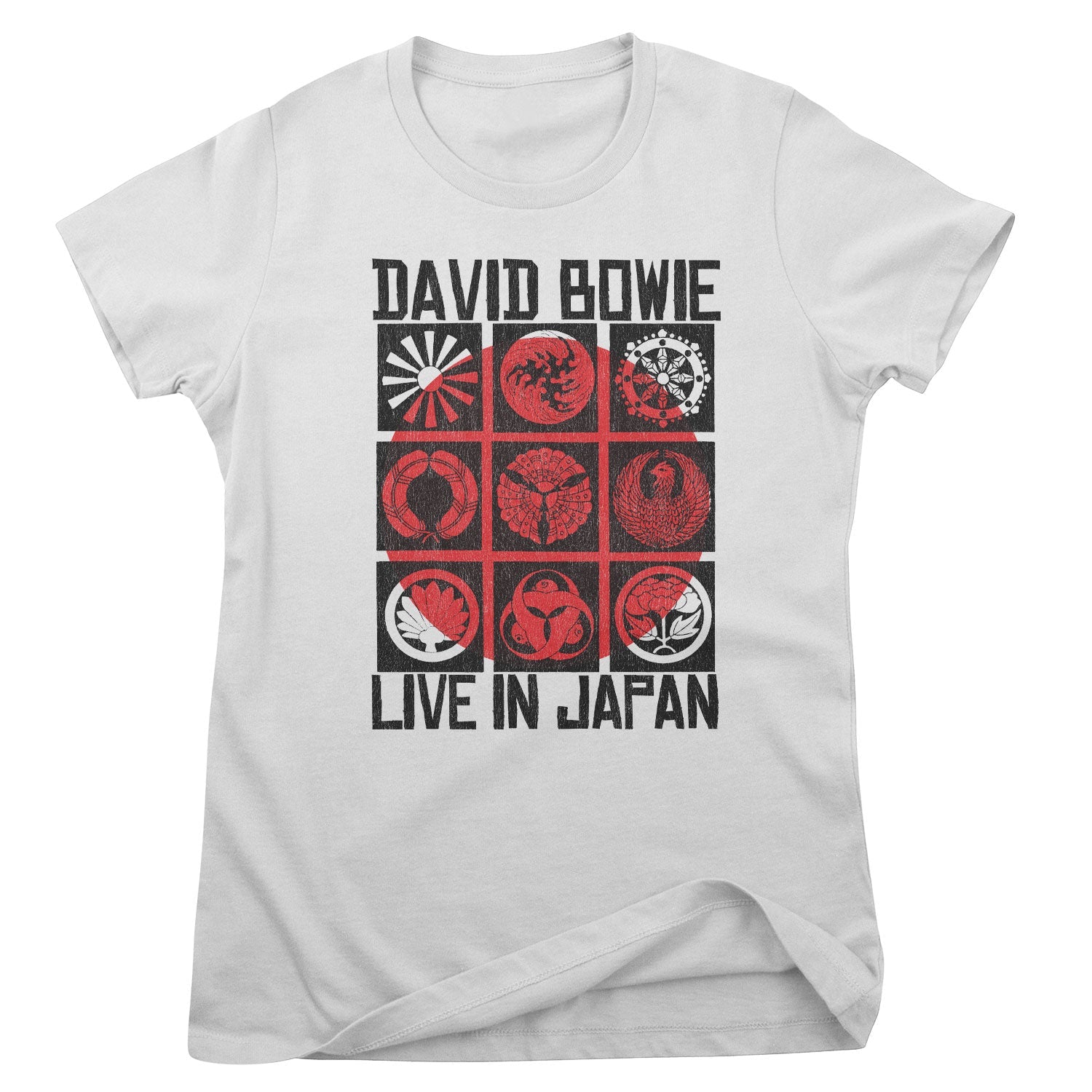 David Bowie - Live In Japan Girly Tee