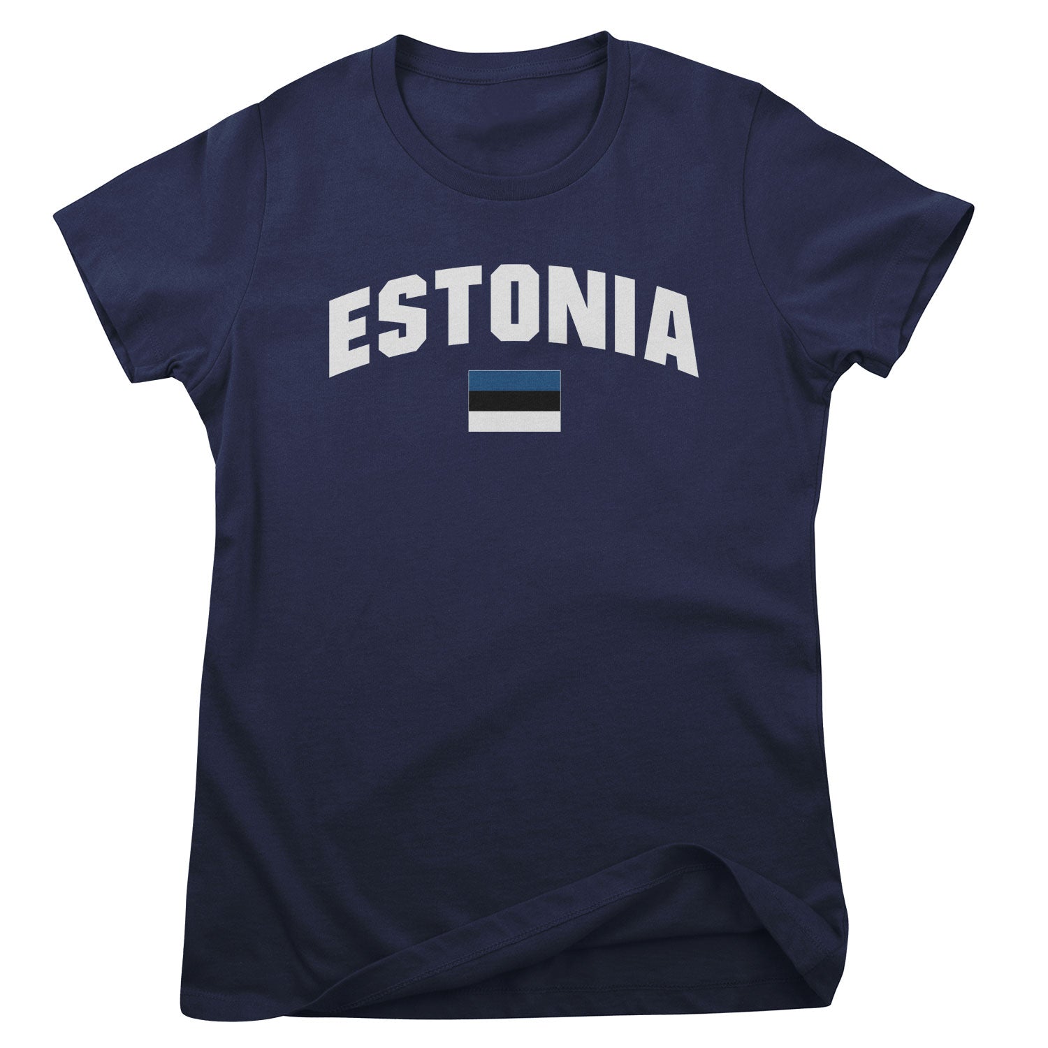 Estonia Flag Girly Tee