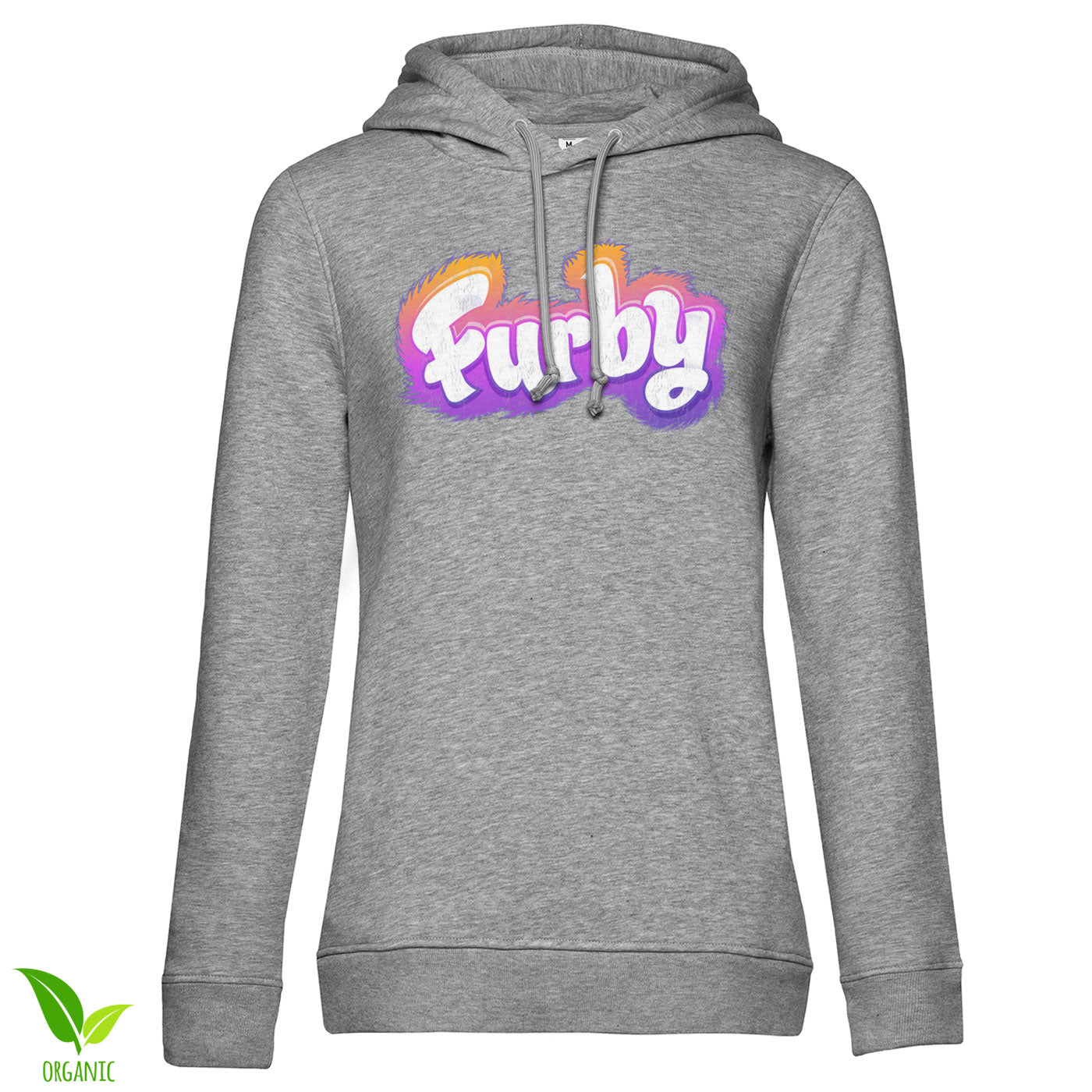 Furby Washed Logotype Girly Hoodie