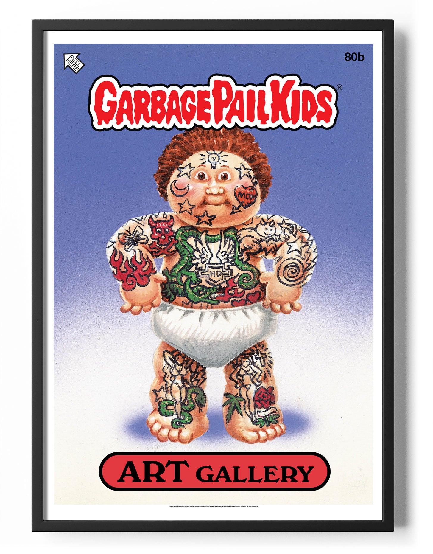 Garbage Pail Kids - Art Gallery Poster