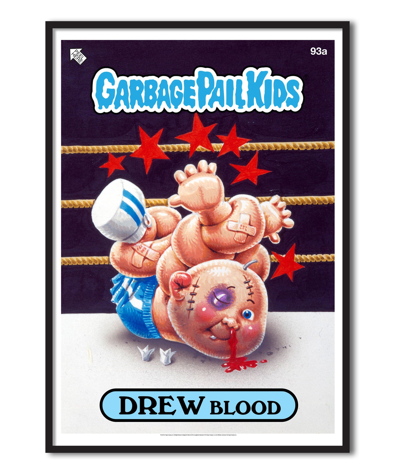 Garbage Pail Kids - Drew Blood Poster