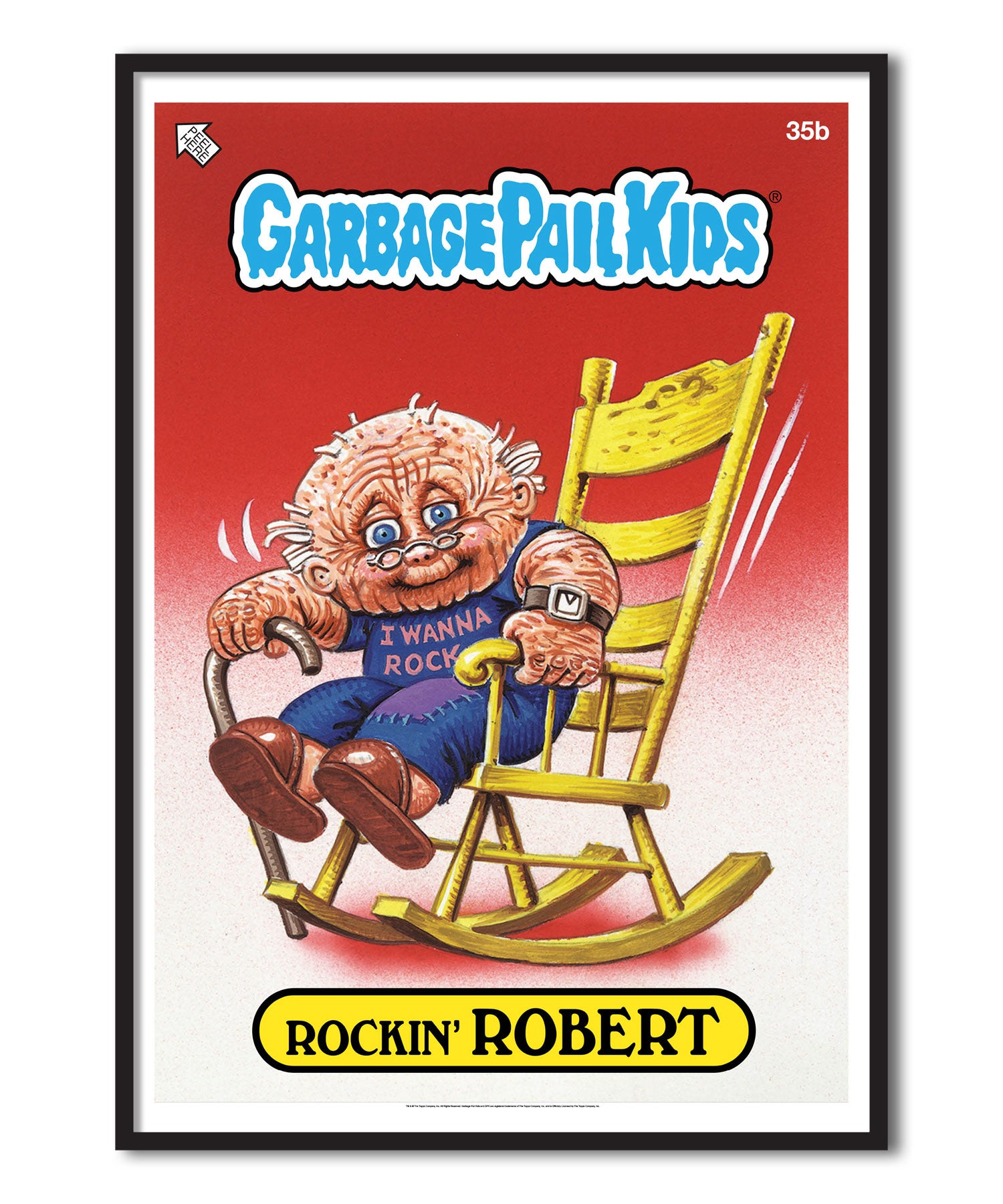 Garbage Pail Kids - Rockin' Robert Poster