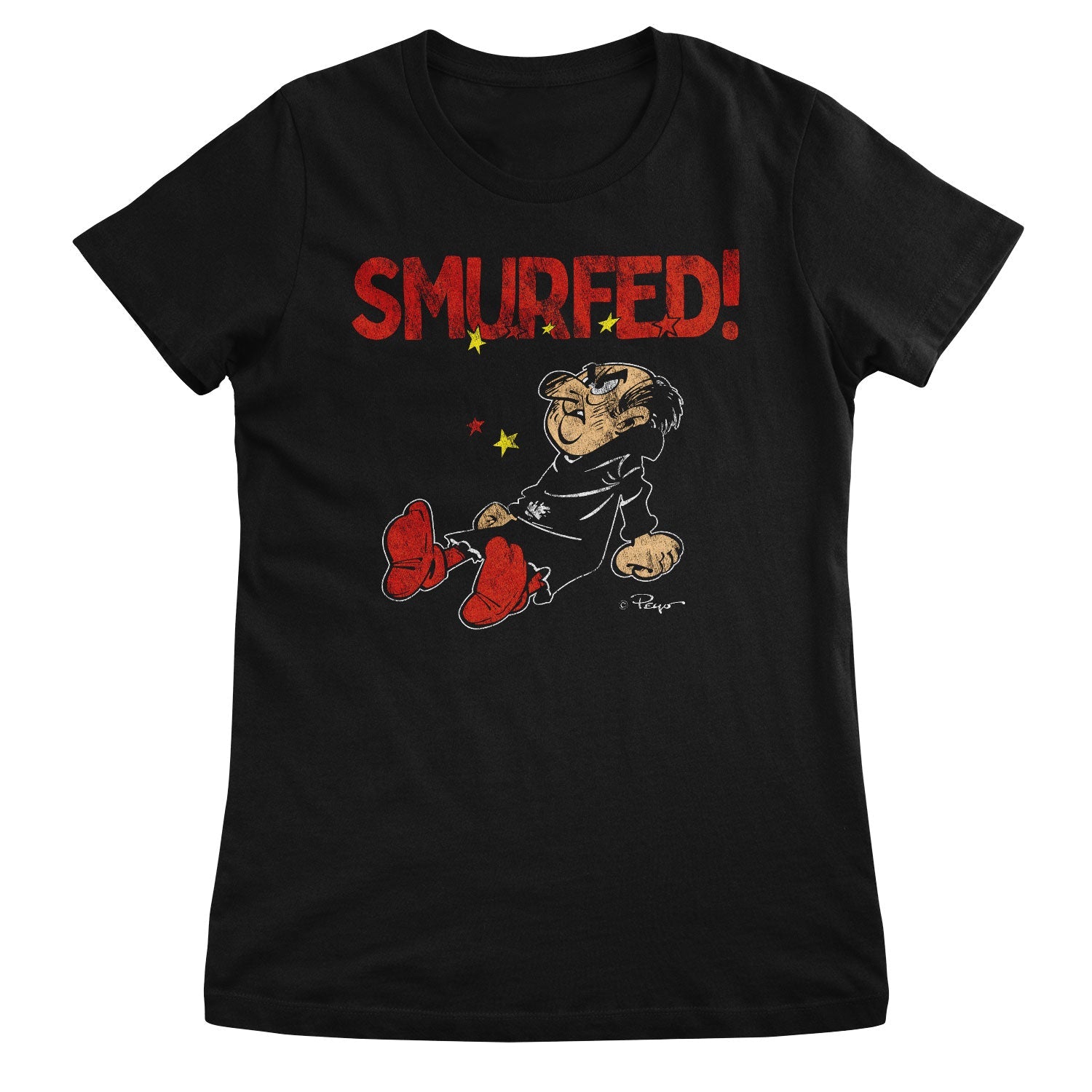 Gargamel - Smurfed Girly Tee