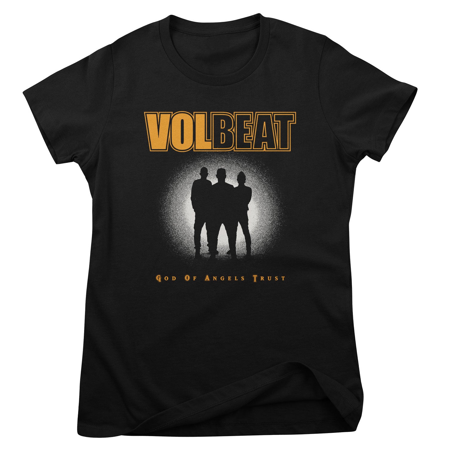 God Of Angel Trust Blur Photo Girly Tee