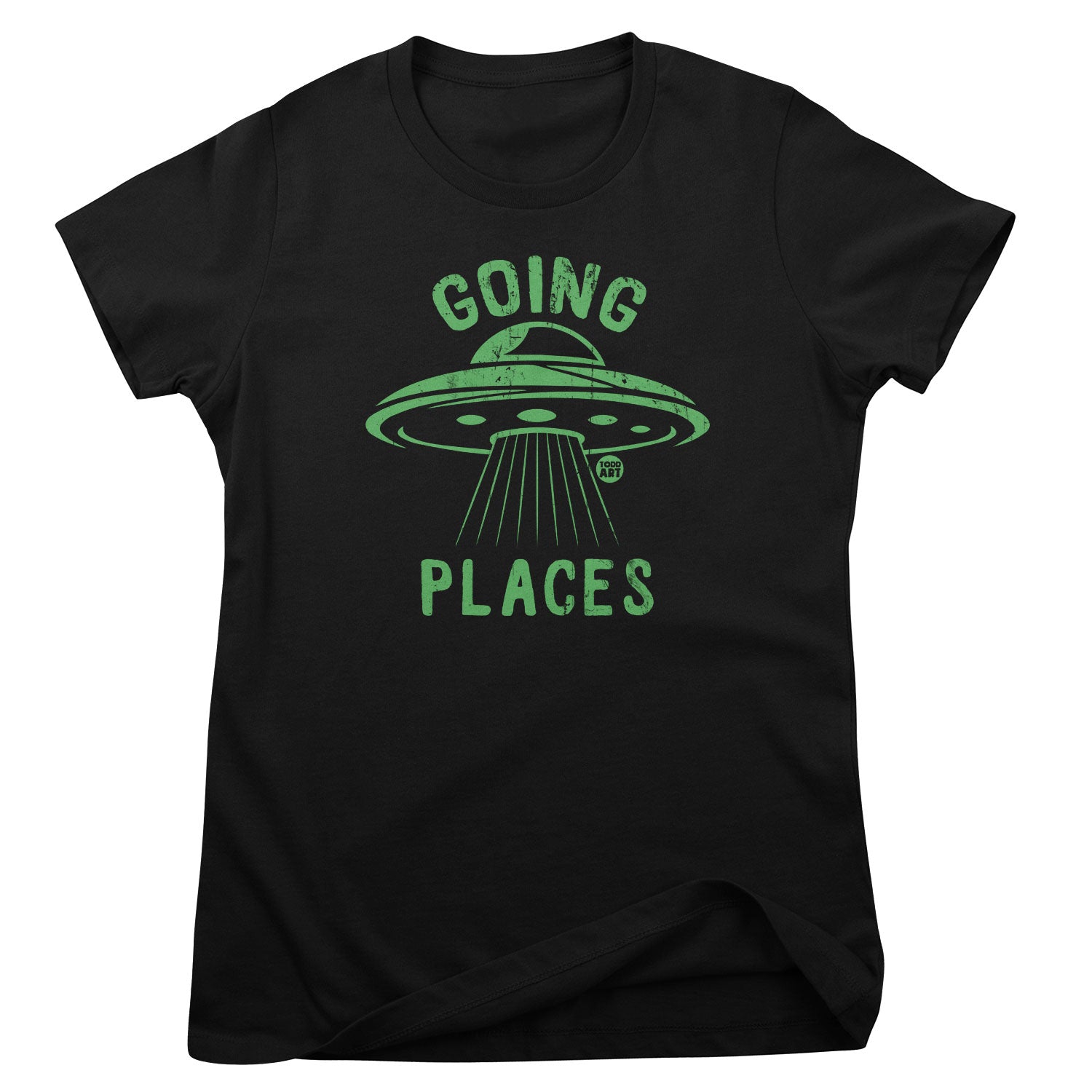 Going Places - ToddArt Girly Tee